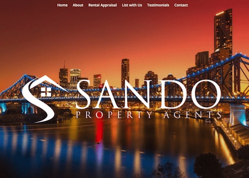 sando personal agent websites